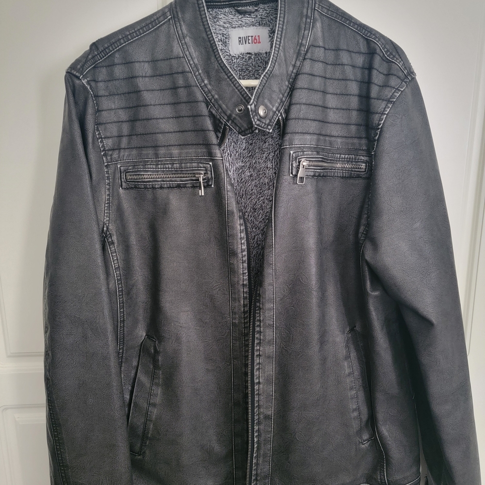 Men's Black Bomber Jacket
